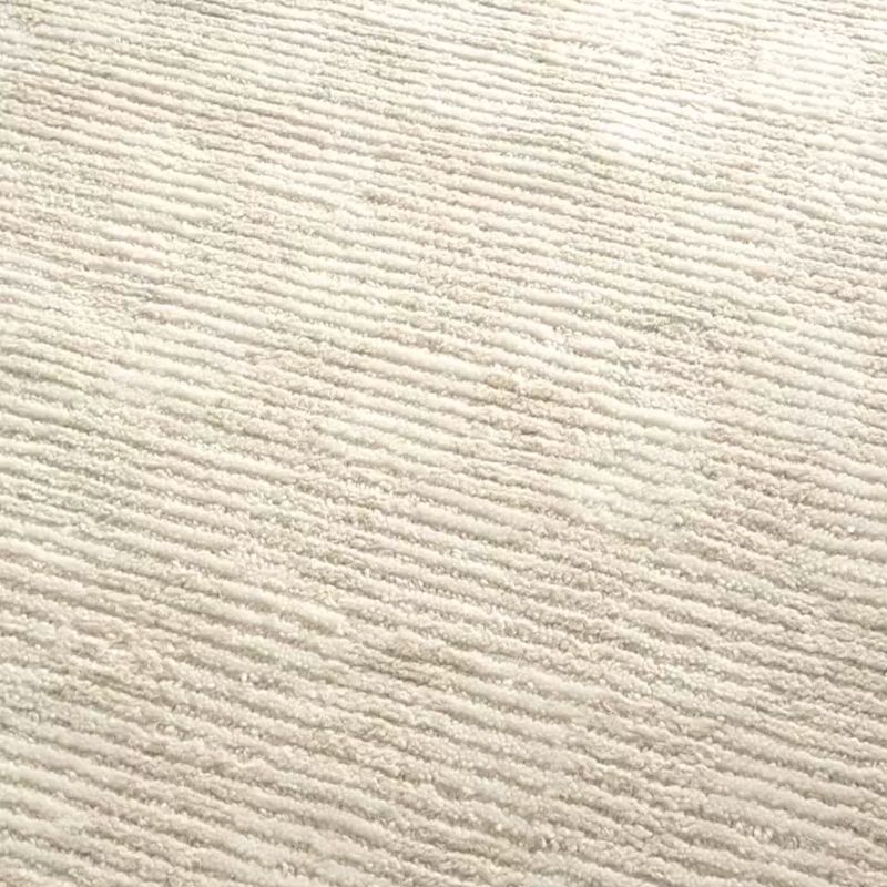 Play Stassi Warm White Check New Zealand Wool and Jute Area Rug 10'x14' - video 1 of 1